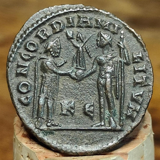 Maximianus with Jupiter reverse Roman coin, Antoninianus