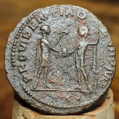 Tacitus Antoninianus, Jupiter reverse, high grade ancient roman double denarius coin