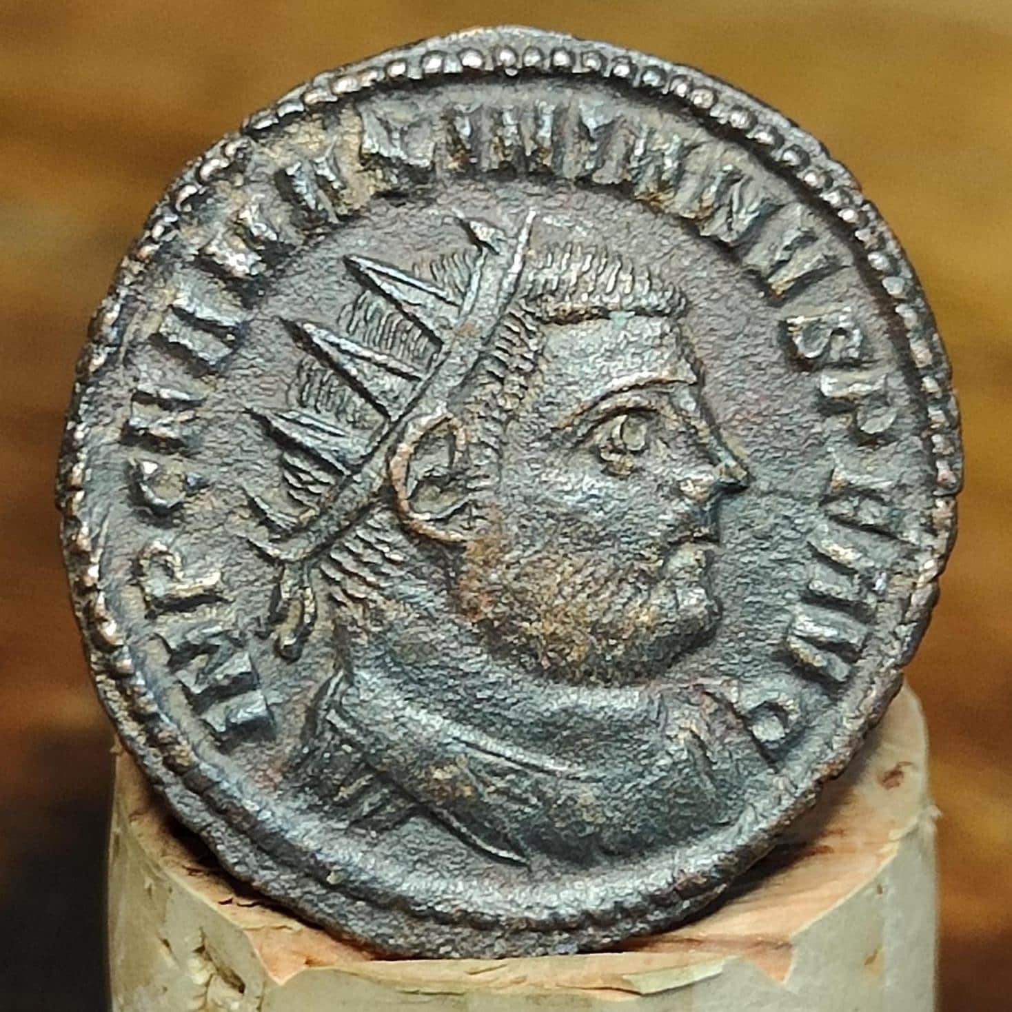 Maximianus with Jupiter reverse Roman coin, Antoninianus