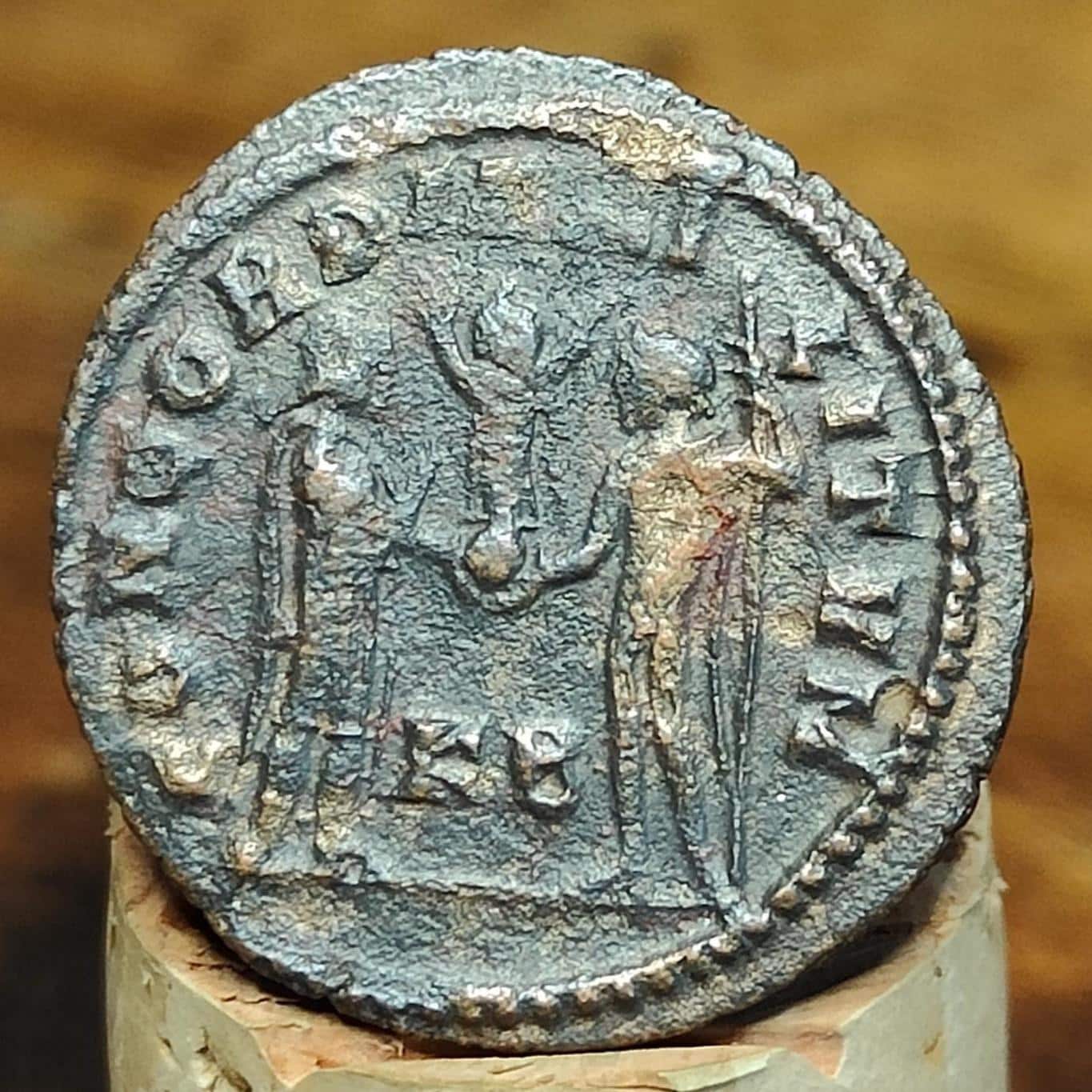 Maximianus with Jupiter reverse Roman coin, Antoninianus