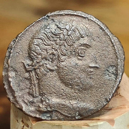 Constantine the great Roman coin with Anepigraphic reverse, 4th century ancient nummus AE3