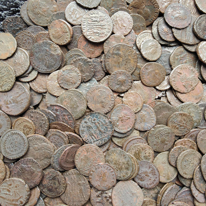 Lots of Roman coins available in Bulk, ancient Nummus from the Constantine era