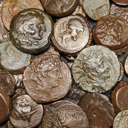 Quality Ancient Greek coins, Authentic Bronze Nummus
