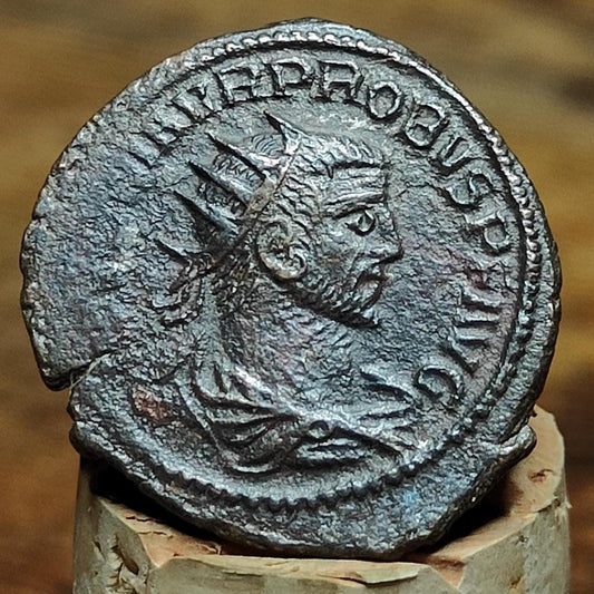 Probus Antoninianus, Jupiter reverse, ancient Roman double denarius coin