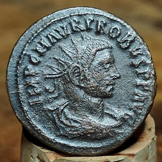 Probus Antoninianus, Jupiter reverse, ancient Roman double denarius coin