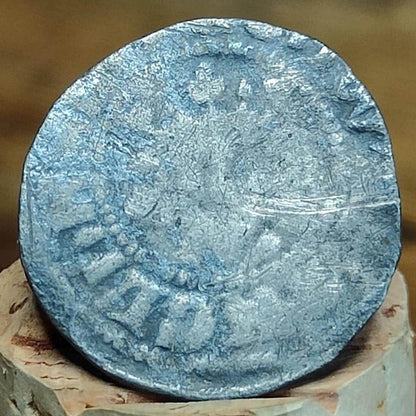 Medieval hammered silver penny coin of King Edward I, 700 years old