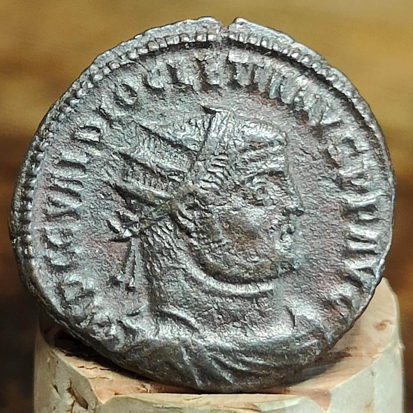 Diocletian Roman Antoninianus with Jupiter reverse, ancient double denarius coin