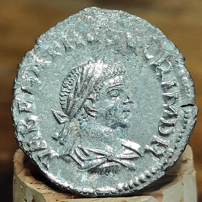 Rare - Vabalathus and Aurelian Roman Antoninianus, ancient double denarius coin