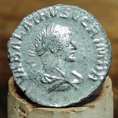 Rare - Vabalathus and Aurelian Roman Antoninianus, ancient double denarius coin