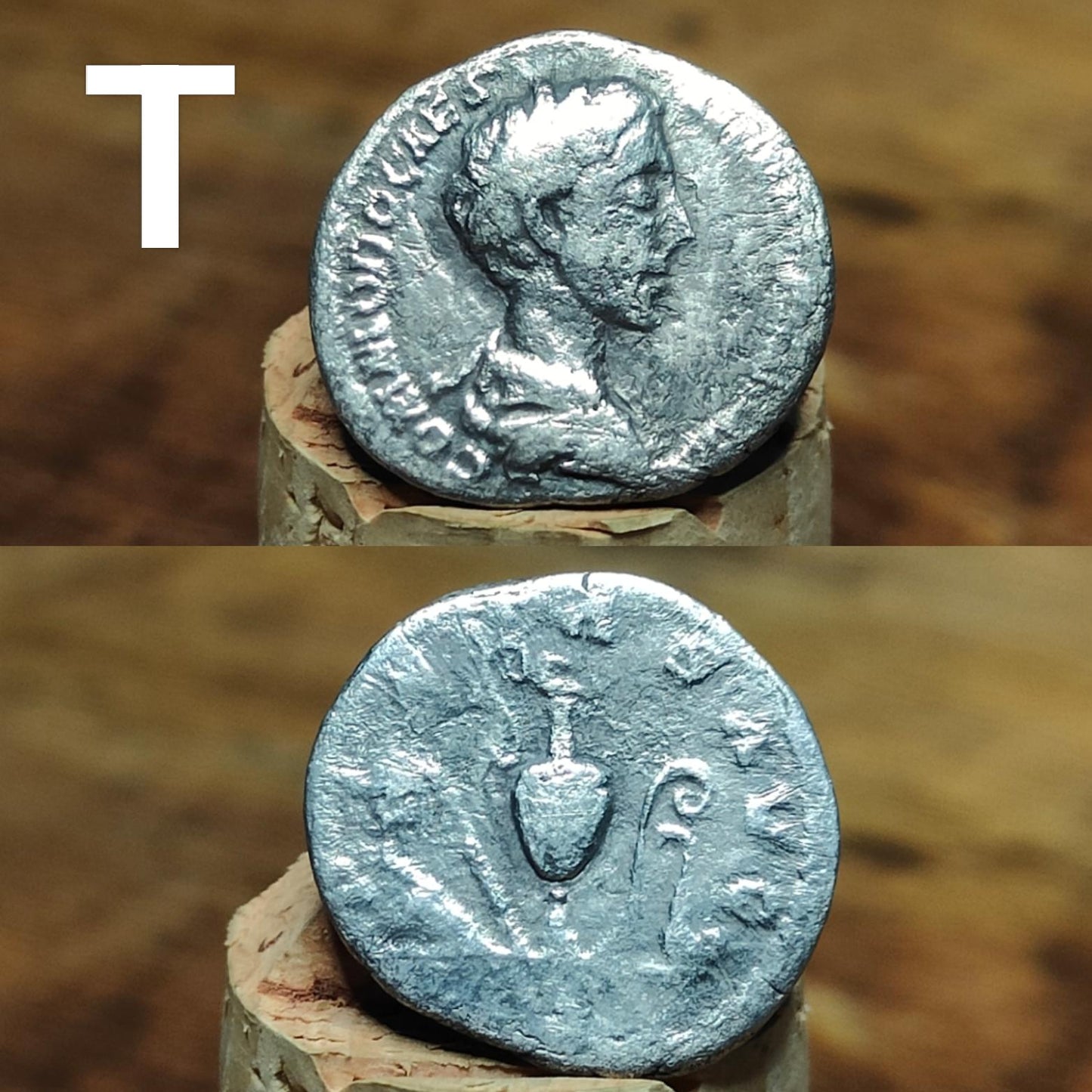 Roman Silver Denarius, Ancient roman coin