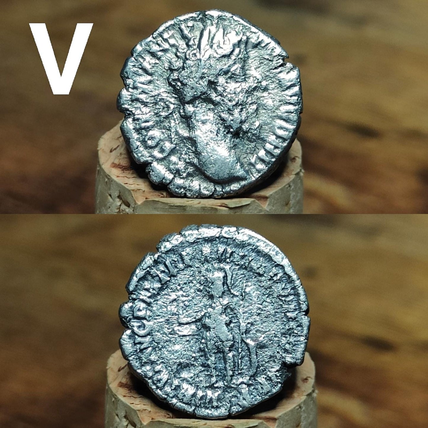 Roman Silver Denarius, Ancient roman coin