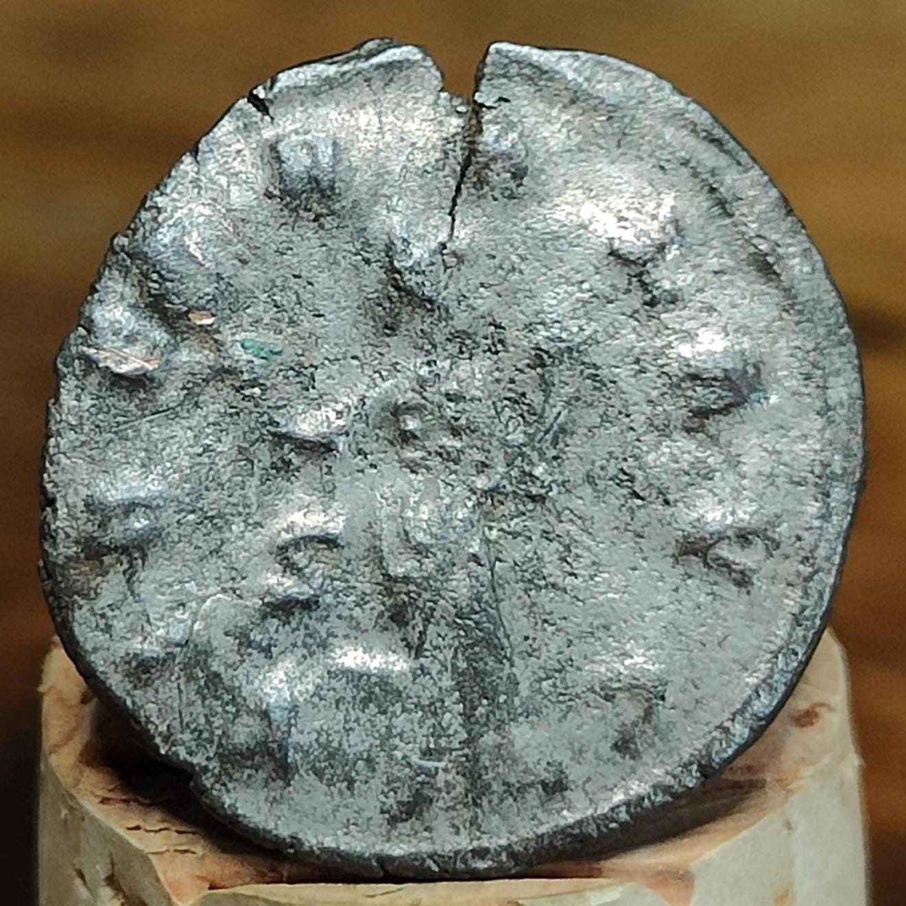 Gallienus Roman coin, 3rd century ancient Antoninianus