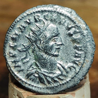 Carus Roman Antoninianus with Jupiter reverse, ancient double denarius coin