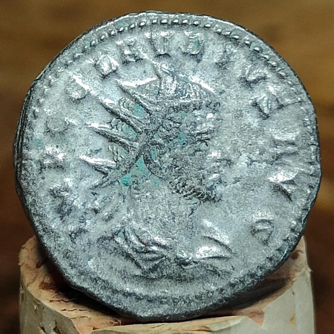 Claudius II Roman coin, Serapis reverse, Very Fine 3rd century ancient Antoninianus