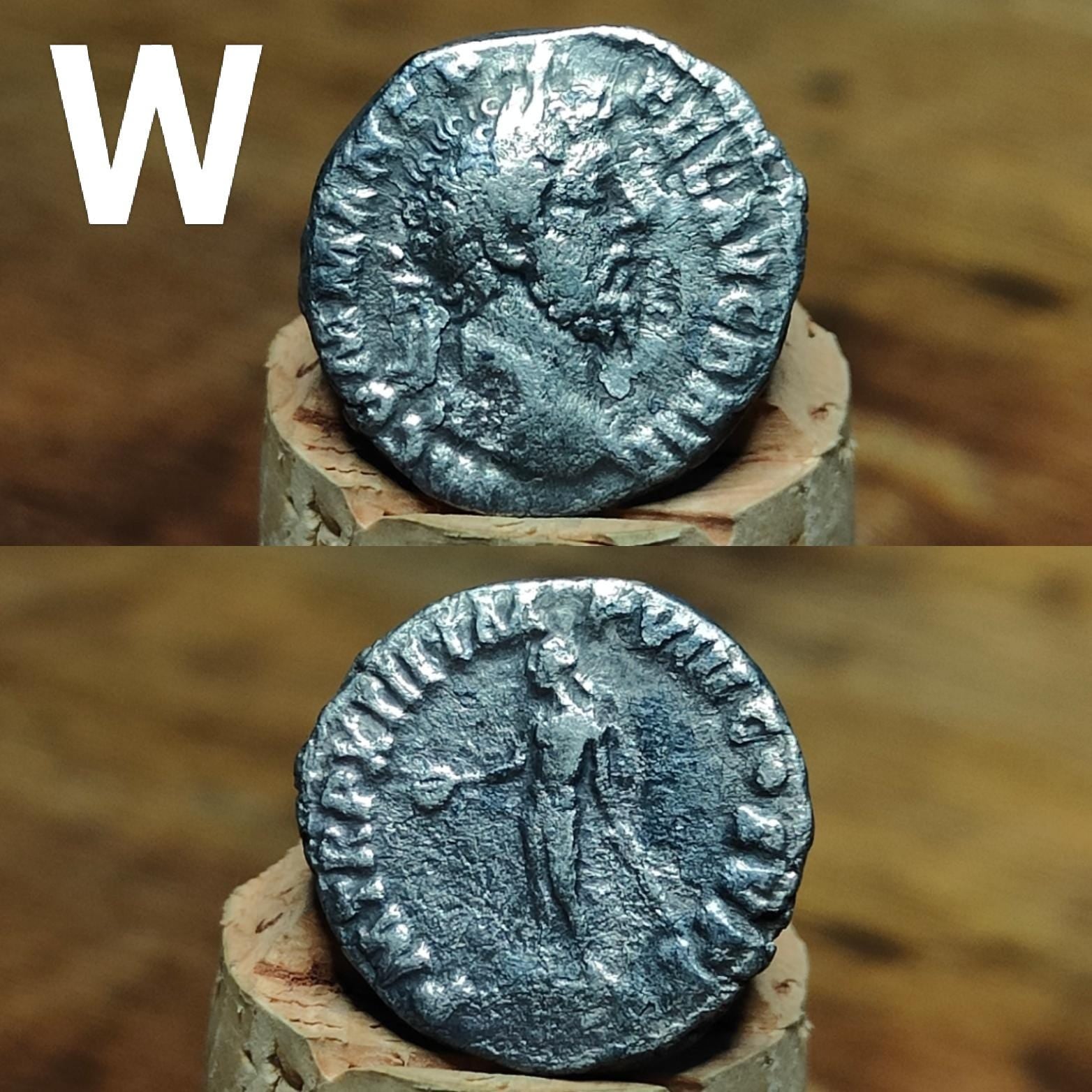 Roman Silver Denarius, Ancient roman coin