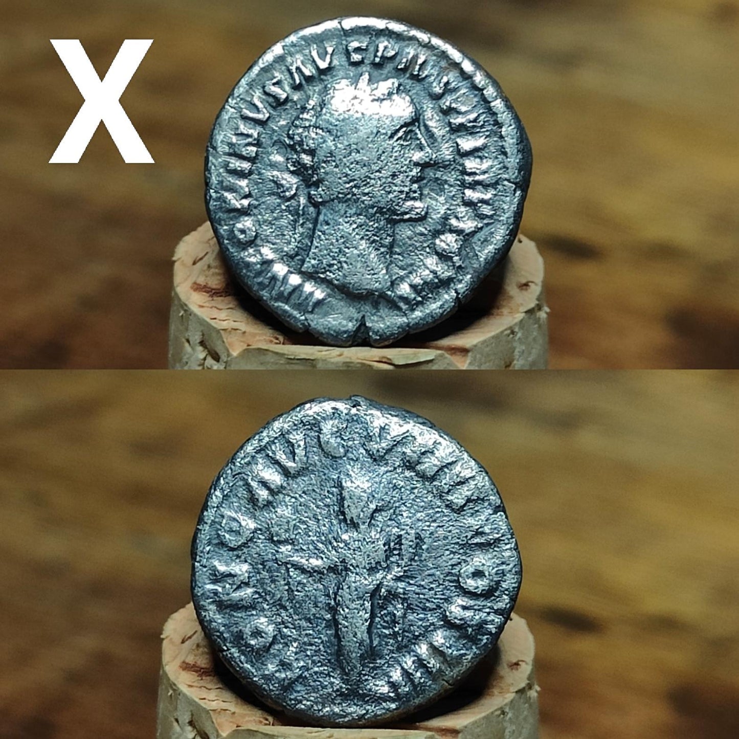 Roman Silver Denarius, Ancient roman coin