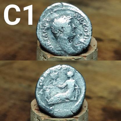 Roman Silver Denarius, Ancient roman coin