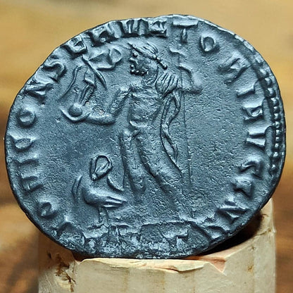 Licinius I Roman coin with Jupiter reverse, high grade ancient Follis