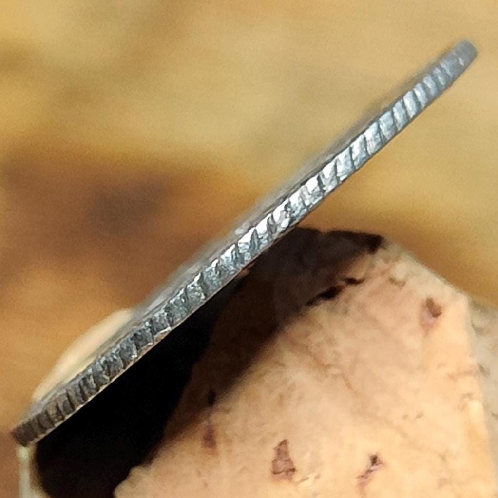 1757 King George II Silver Sixpence Coin older bust