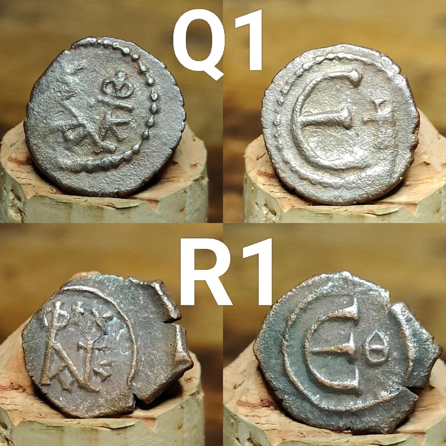 Ancient Byzantine Coins, Authentic Nummus of the Roman Empire