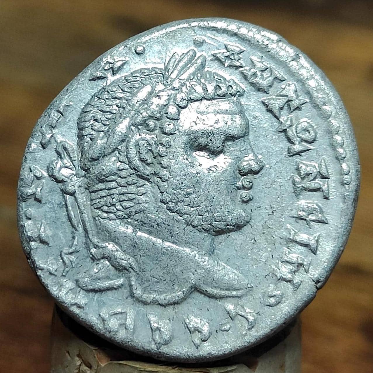 Caracalla Roman Provincial Tetradrachm- Seleucis and Pieria, Antioch, 198-217AD