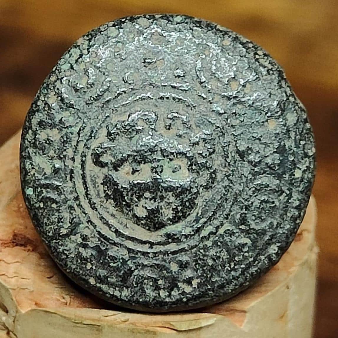 Macedonia, Shield and helmet, Ancient Greek coin, 311 BC