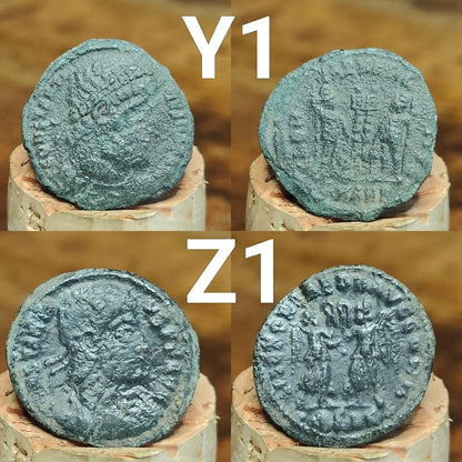 Roman coins, 4th century ancient nummus