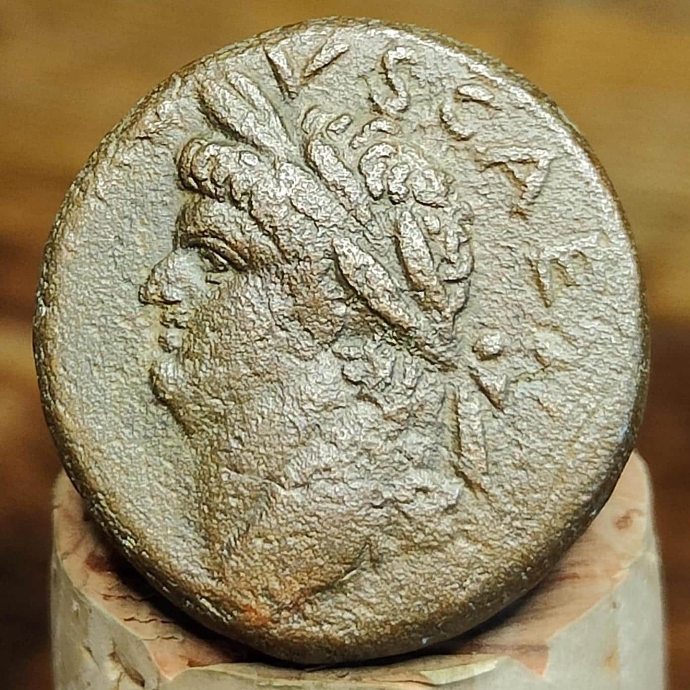 Domitian provincial issue Roman Coin, 81-96 AD, Antioch, Ancient Semis