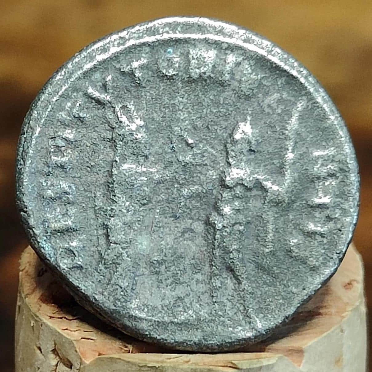 Gallienus Antoninianus, Emperor reverse, 3rd century ancient Roman coin