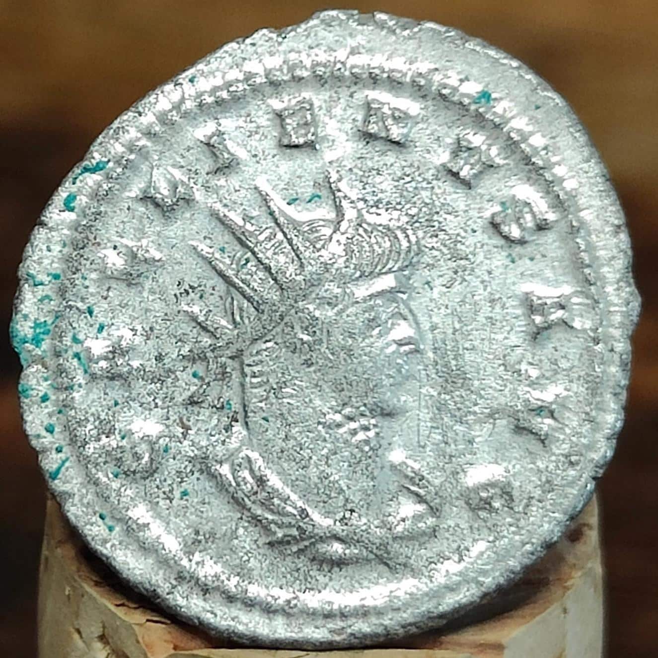 Gallienus Antoninianus, Roma reverse, 3rd century ancient Roman coin