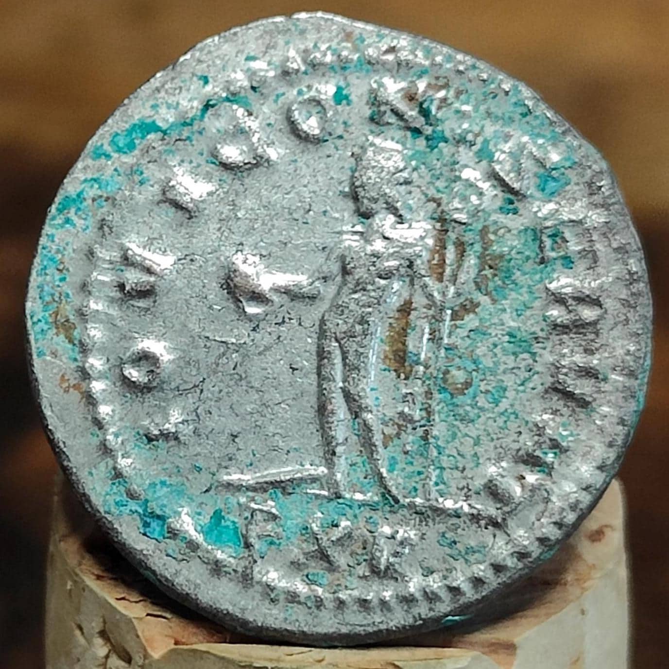 Gallienus Antoninianus, Jupiter reverse, 3rd century ancient Roman coin