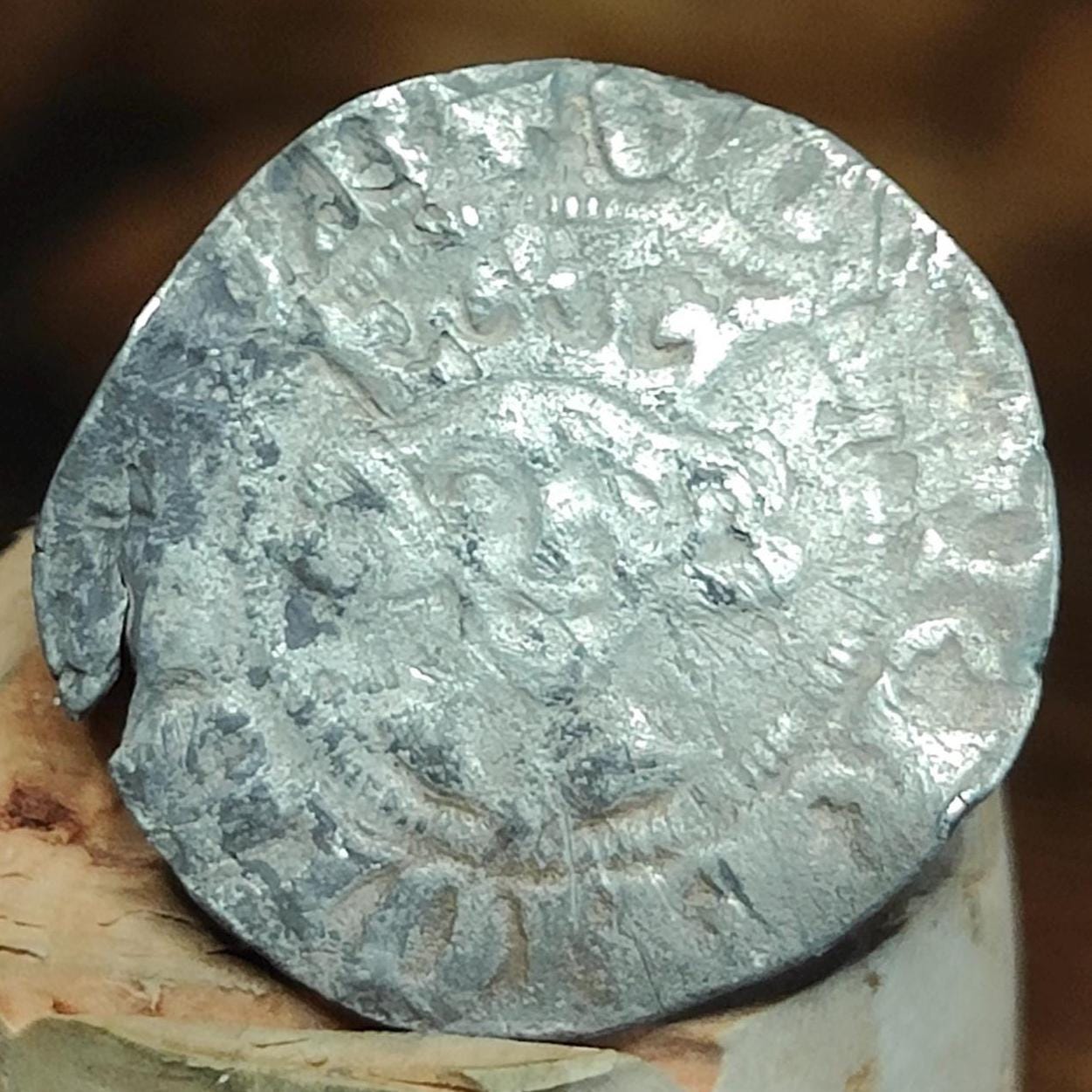 King Edward I Medieval hammered silver penny coin, 700 years old