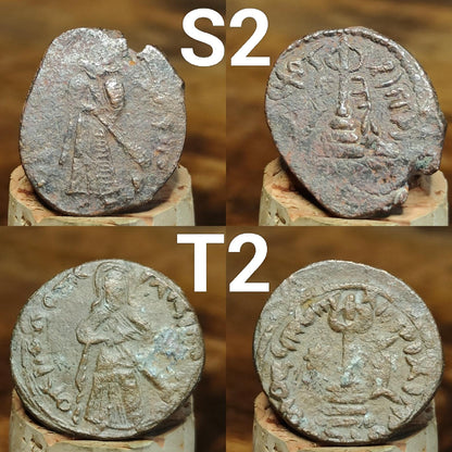 Ancient Byzantine Coins, Authentic Nummus of the Roman Empire
