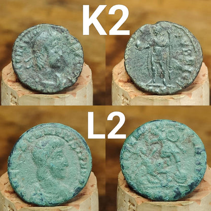 Roman coins, 4th century ancient nummus