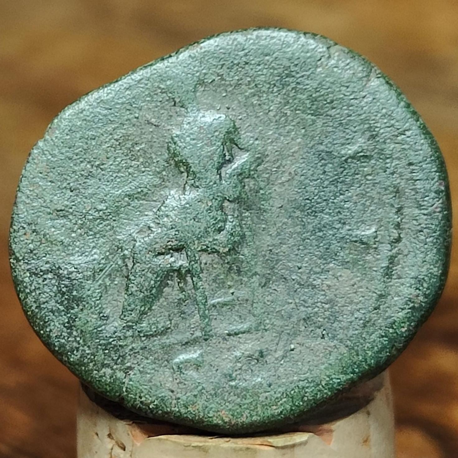 Hadrian Silver Denarius with Pudicitia reverse, Ancient roman coin