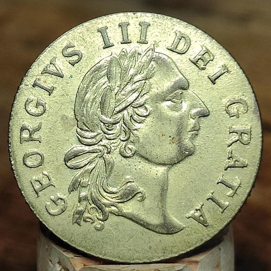 George III spade Guinea gaming token, dated 1797, Georgian brass jetton