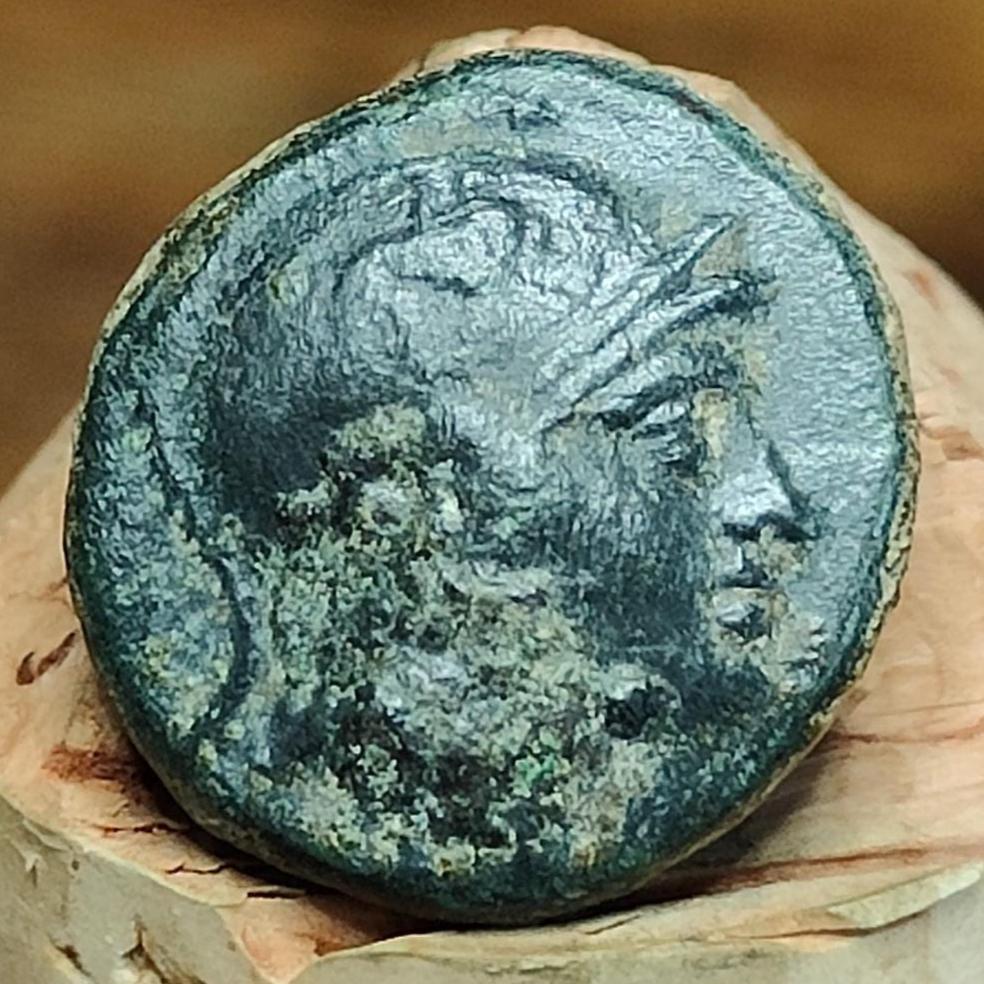 Mysia, Pergamon, Philetairos 282-263 BC, Athena/ Bow, Ancient Greek coin