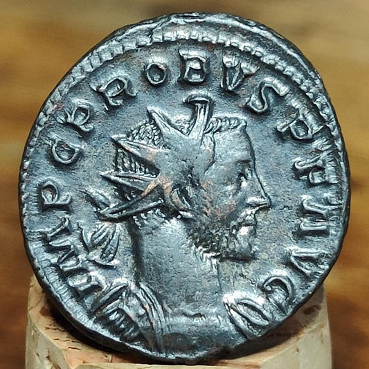Probus Antoninianus, Mars reverse, ancient double denarius coin