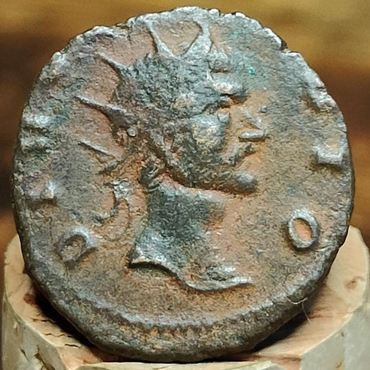 Claudius II Antoninianus, Altar reverse, 268-270AD, 3rd century ancient Roman coin
