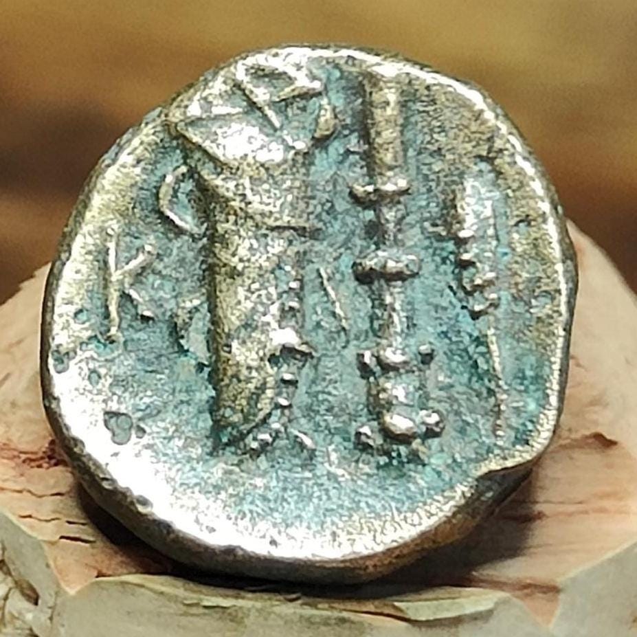 Alexander III the Great, Shield, Club and Quiver, Ancient Greek coin, 325-302 BC