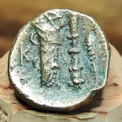 Alexander III the Great, Shield, Club and Quiver, Ancient Greek coin, 325-302 BC