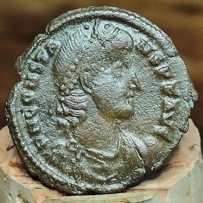 Constantius II Roman coin with Phoenix reverse, 337-361AD ancient Nummus