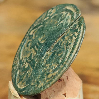 Medieval French Jetton, Shield type token, 600 years old
