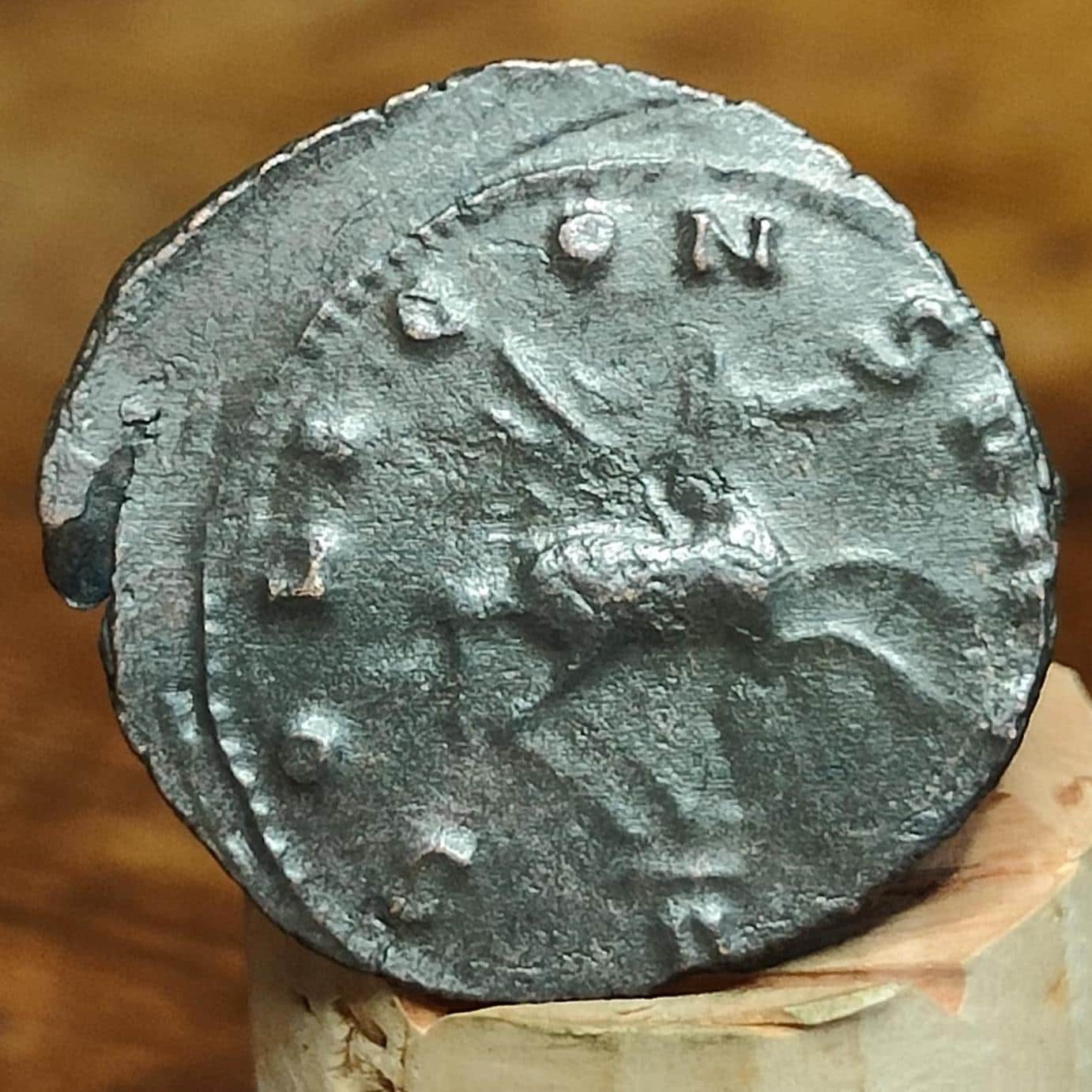 Gallienus Zoo series Antoninianus , Pegasus reverse, 253-268AD, 3rd century ancient Roman coin