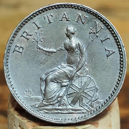 George III Farthing, dated 1806 - Georgian/ Napoleonic war coin