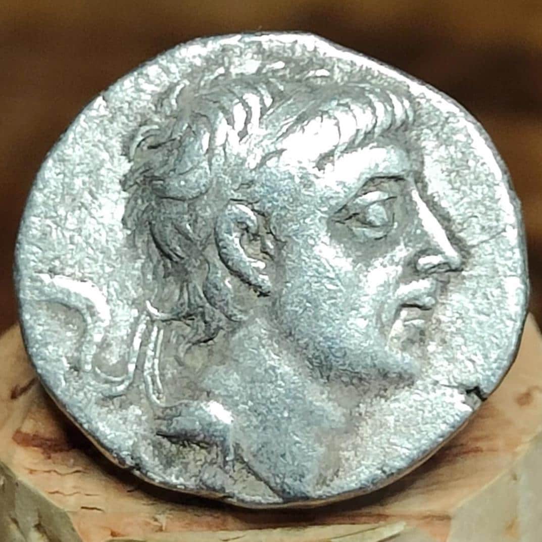 Ariobarzanes II, King of Cappadocia, 63-51 BC, silver drachm, Athena reverse, Ancient Greek coin
