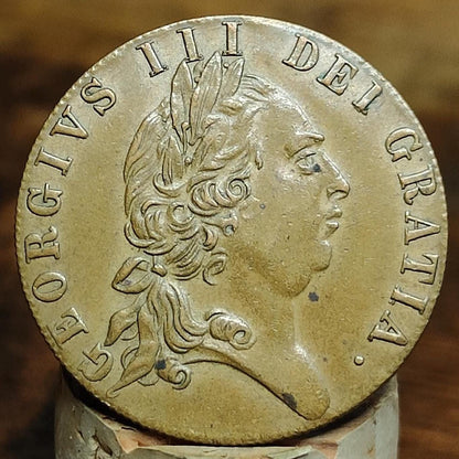 George III spade Guinea gaming token, dated 1701, Georgian brass jetton