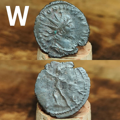 Ancient Roman coins, 3rd century ancient Antoninianus, 1700 years old