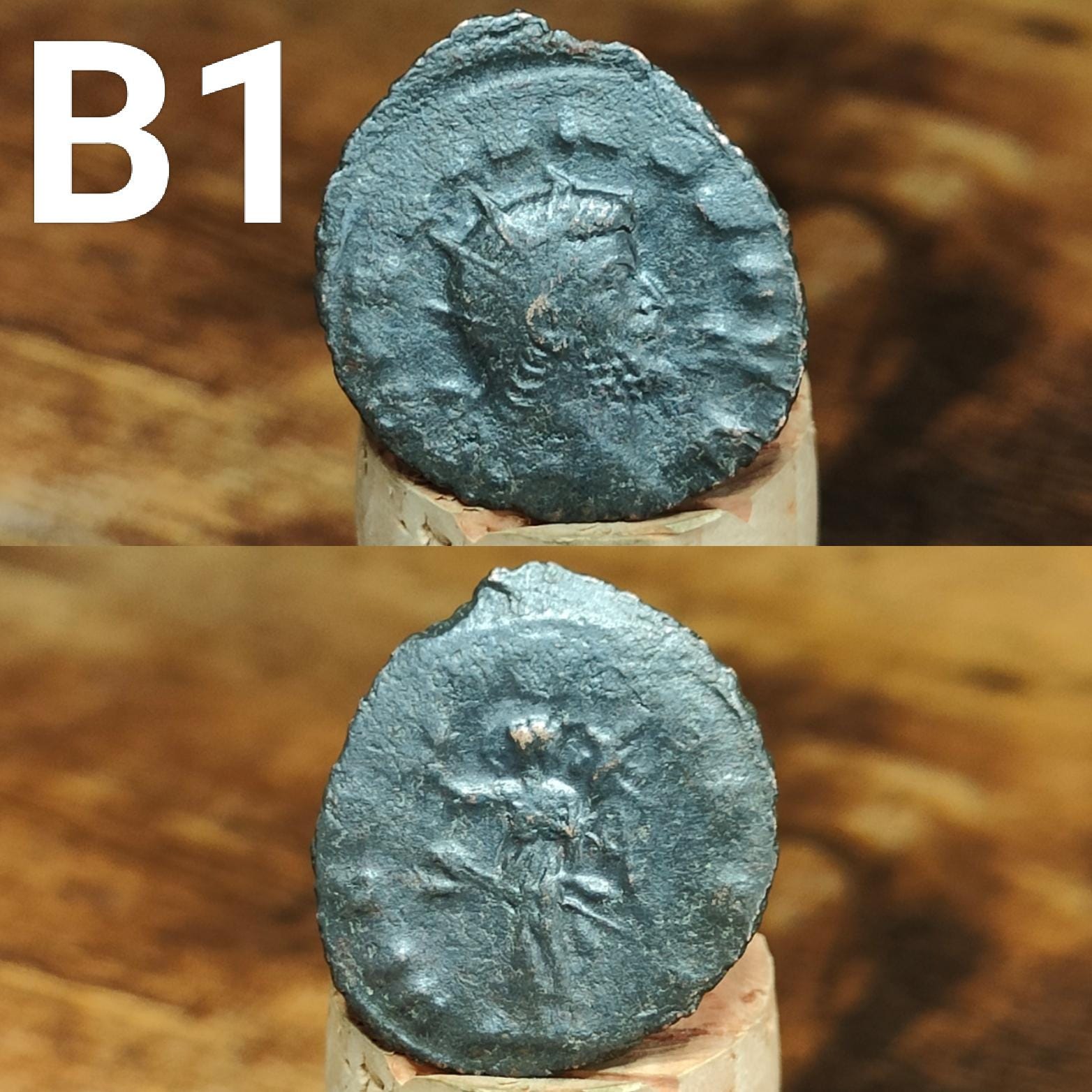 Ancient Roman coins, 3rd century ancient Antoninianus, 1700 years old