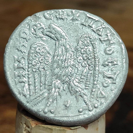 Caracalla Roman Provincial Tetradrachm- Seleucis and Pieria, Antioch, 198-217AD